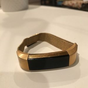 Yellow Gold Fitbit Alta